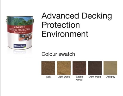 Blanchon Advanced Decking Protection Environment, Old Grey, 5L Image 2