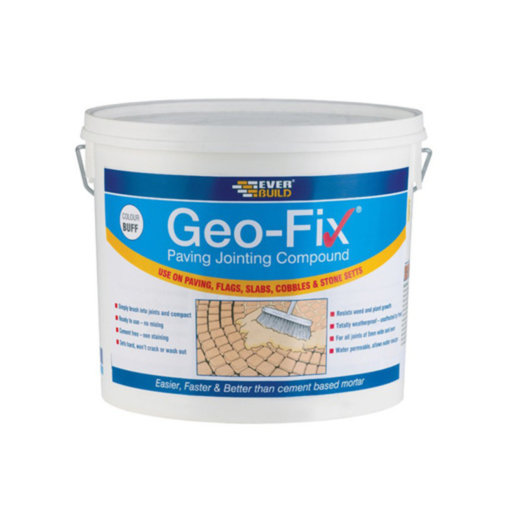 Geo-Fix All Weather Paving Jointing Compound, Slate Grey, 14 kg Image 1