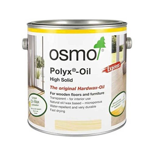 Osmo Polyx-Oil Hardwax-Oil, Express, White, 2.5L Image 1
