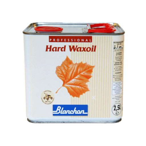 Blanchon Hardwax-Oil, Satin Natural, 2.5 L