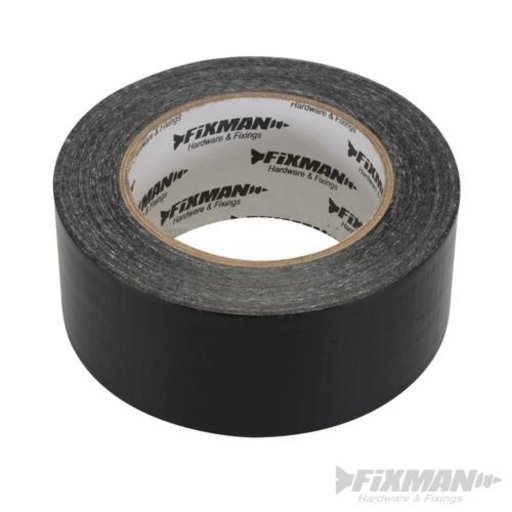 Super Heavy Duty Duct Tape, Black, 50 mm, 50 m
