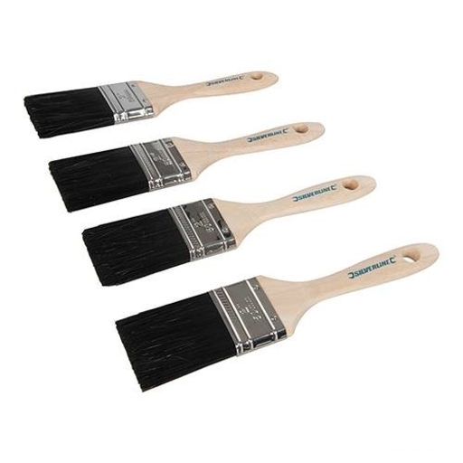 Synthetic Paint Brushes, 50 mm, 4pk