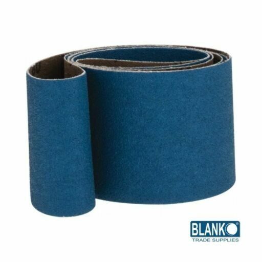 Blanko 10 Sanding Belts 80G, 250x750mm, Zirconia, Pack of 10