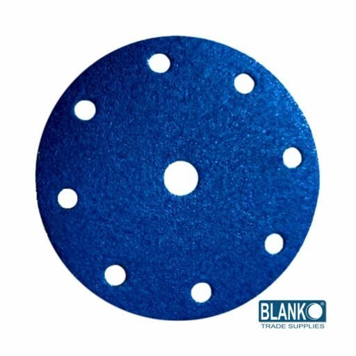 Blanko Professional Zirconia Sanding Discs, 152mm, 8+1 Holes, 40G, Festool