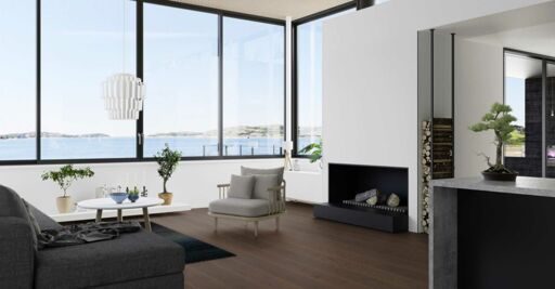 Boen Brazilian Brown Oak Plank Castle Wood Flooring, Brushed, Live Pure™, 14x209x2200 mm