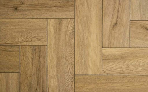 FirmFit Original Herringbone Natural Light Oak Luxury Vinyl Flooring, 123x5x615mm
