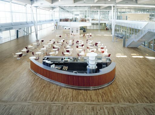Junckers Solid Oak 2-Strip Flooring, Silk Matt Lacquered, Harmony, 129x22mm