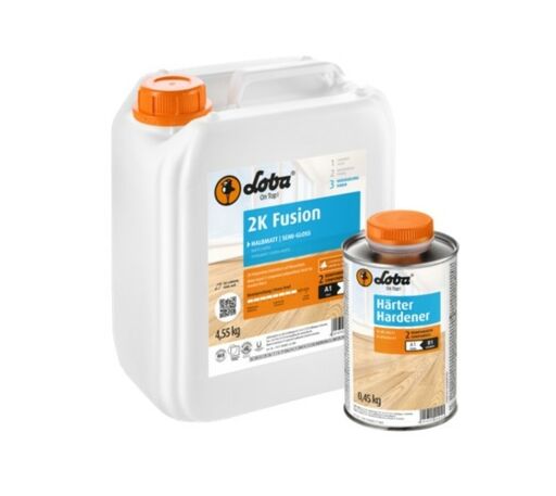 Loba 2K Fusion Lacquer, Satin (UK Matt), 5 L