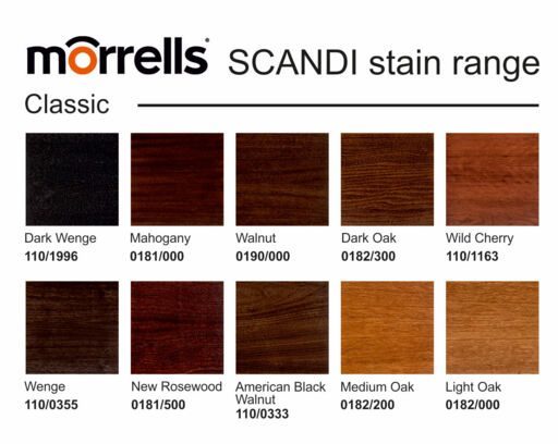 Morrells Scandi Wood Stain, Mahogany, 5L Image 3