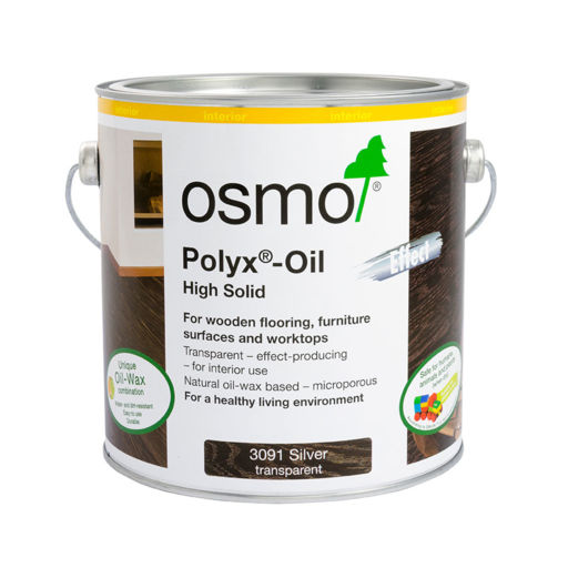 Osmo Polyx-Oil Effect Silver, Hardwax-Oil, 0.75L
