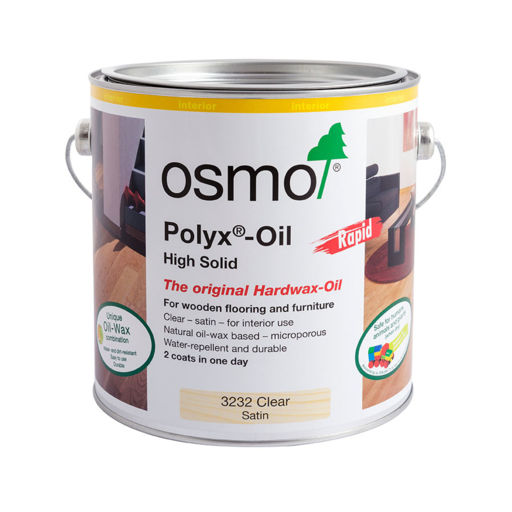 Osmo Polyx-Oil Rapid, Hardwax-Oil, Satin, 0.75L