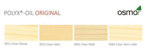 Osmo Polyx-Oil Original, Hardwax-Oil, Clear Glossy, 5ml Sample Image 2