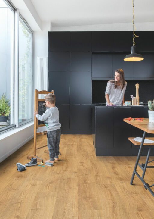 QuickStep Alpha Bloom, Autumn Oak Honey Vinyl Flooring, 209x6x1494mm