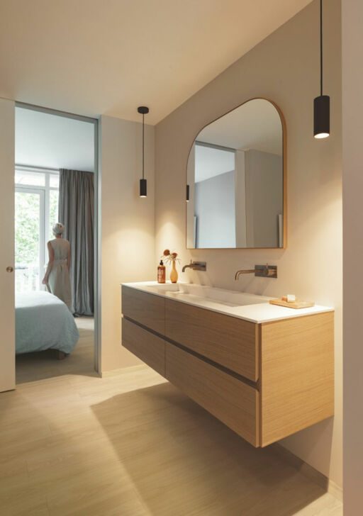 QuickStep CLASSIC Biscuit Brown Oak Natural Laminate Flooring, 8mm