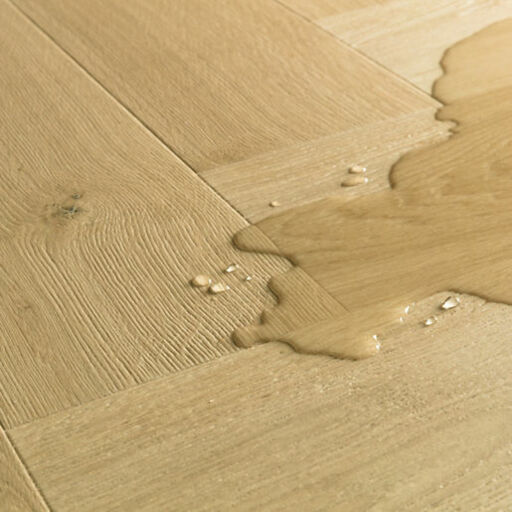 QuickStep Impressive Design, Cardamom Oak Herringbone Laminate Flooring, 131x8x655mm Image 2