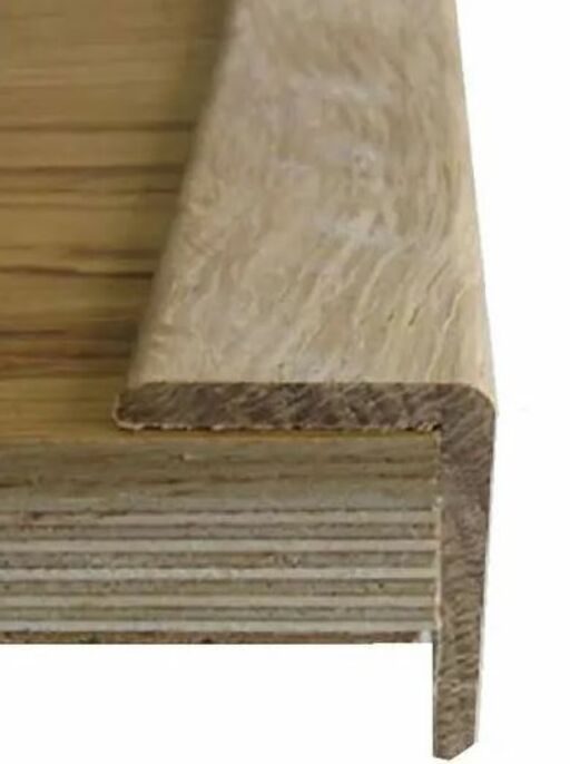 Traditions Solid Oak Corner Bead, Unfinished, 39x29mm, 2.7m