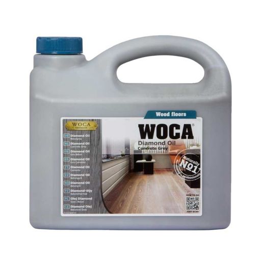 WOCA Diamond Oil, Concrete Grey, 2.5L