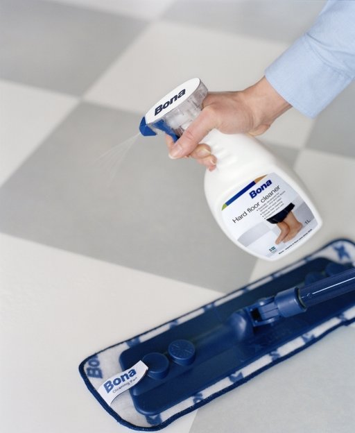 Bona Tile and Laminate Floor Cleaner, Spray 1L